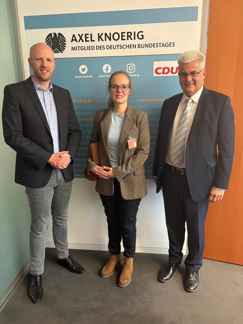 Im Gespräch mit MdB Axel Knoerig (CDU)