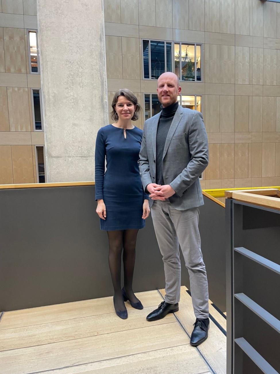 MdB Zeulner und Attila Gerhäuser (BVZi)