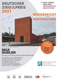 Ausstellungsplakat zur Vernissage Hochschule Koblenz