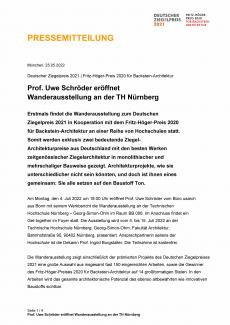 Pressemitteilung  TH Nürnberg