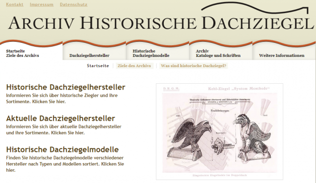 Dachziegelarchiv